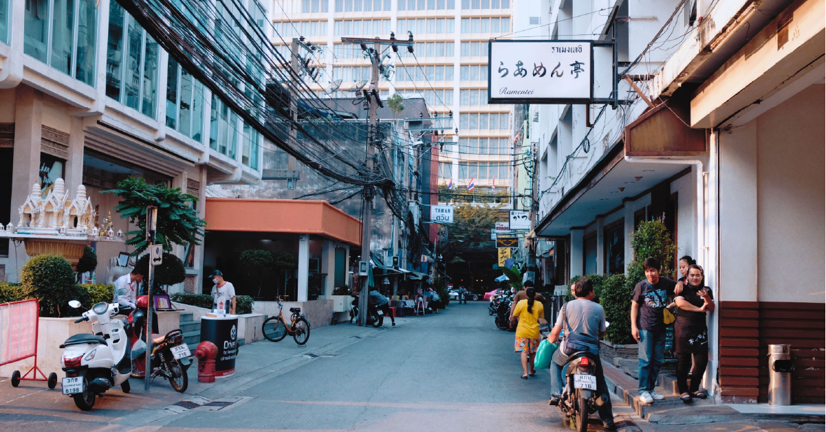 Bankok street scene